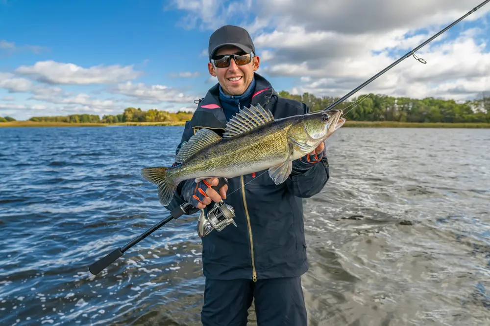 Fishing Windy Walleyes Iowa