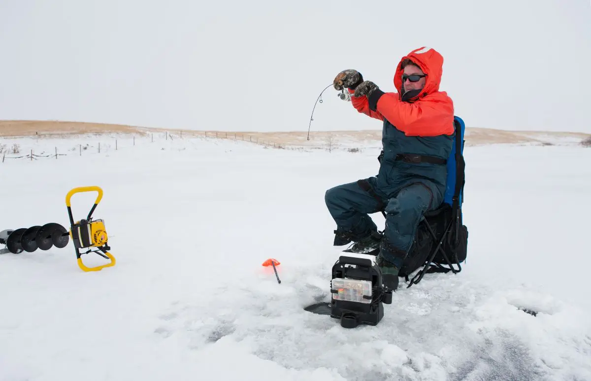 Ice Fishing Fish Behavior