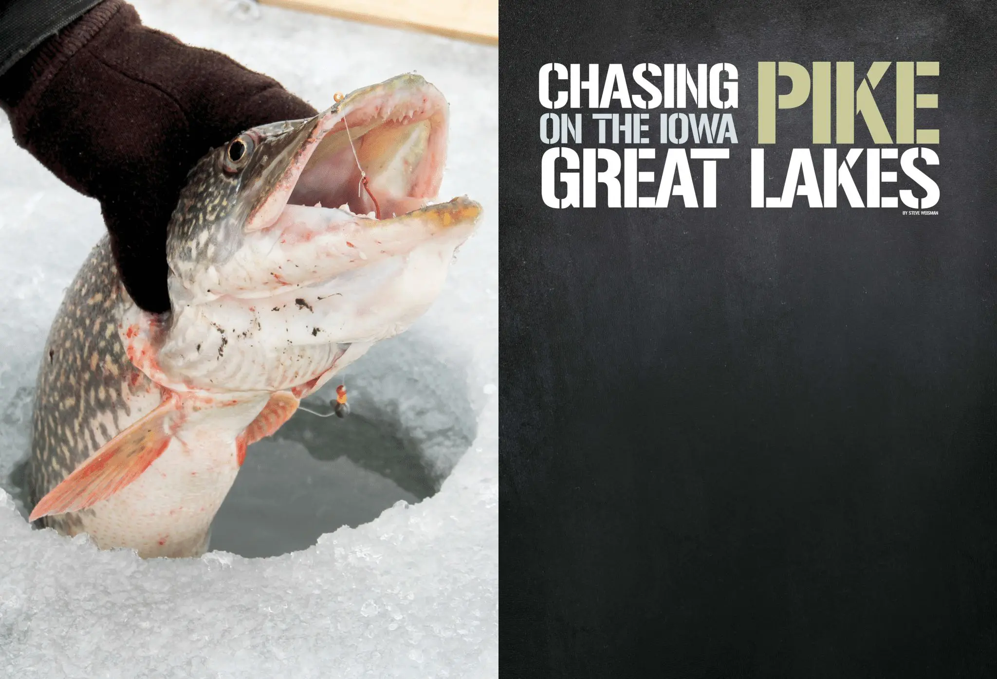 Chasing Northern Pike on the Ice