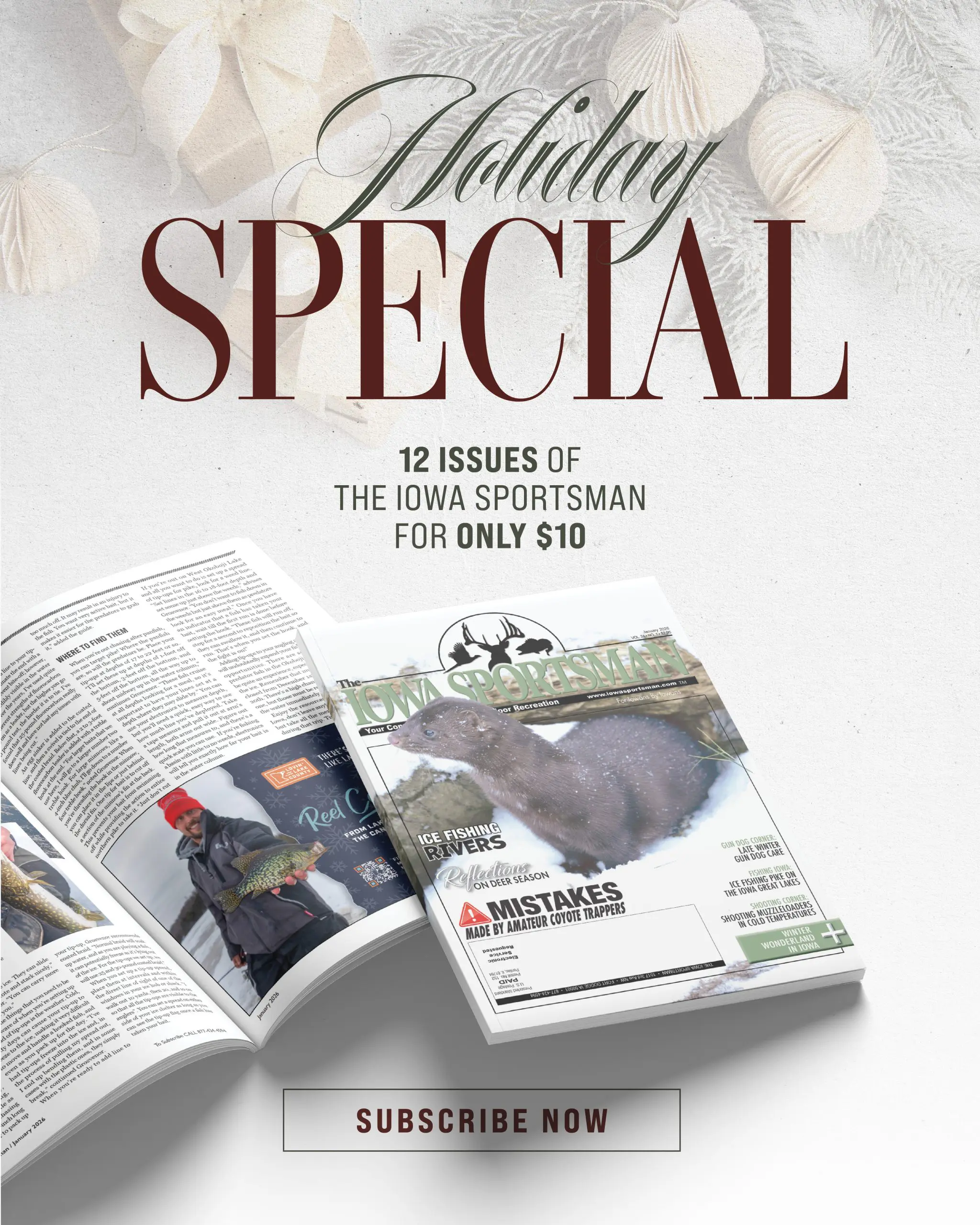 Holiday Subscription Special