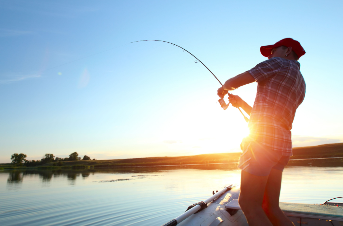 Finding Fish When the Water Heats Up, warm weather, July fishing, Summer fishing Iowa