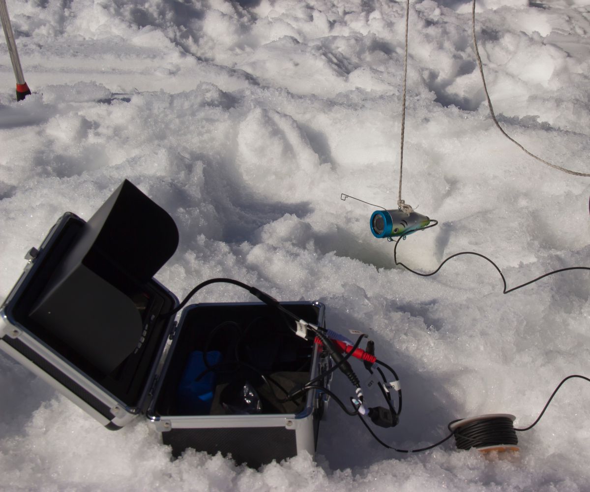 Using Camera for Ice Fishing