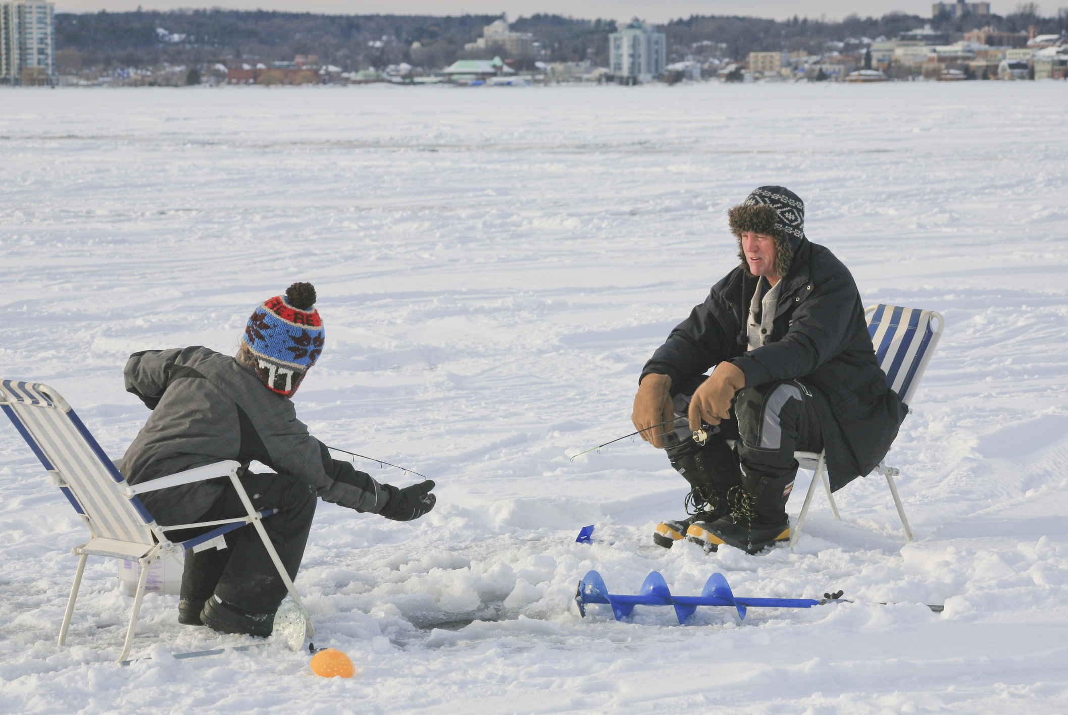 Ice Fishing Destinations in Iowa
