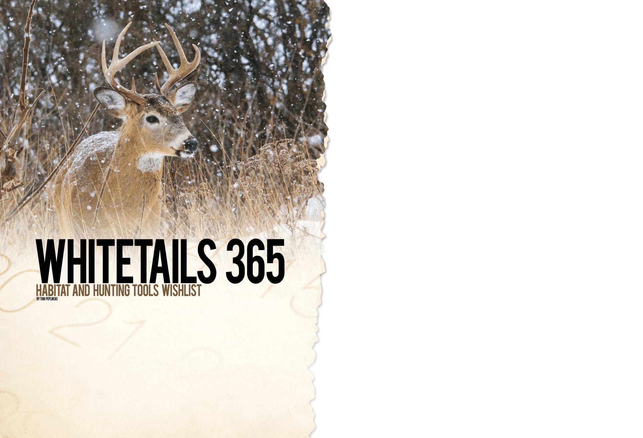 Habitat and Hunting Tools Wishlist
