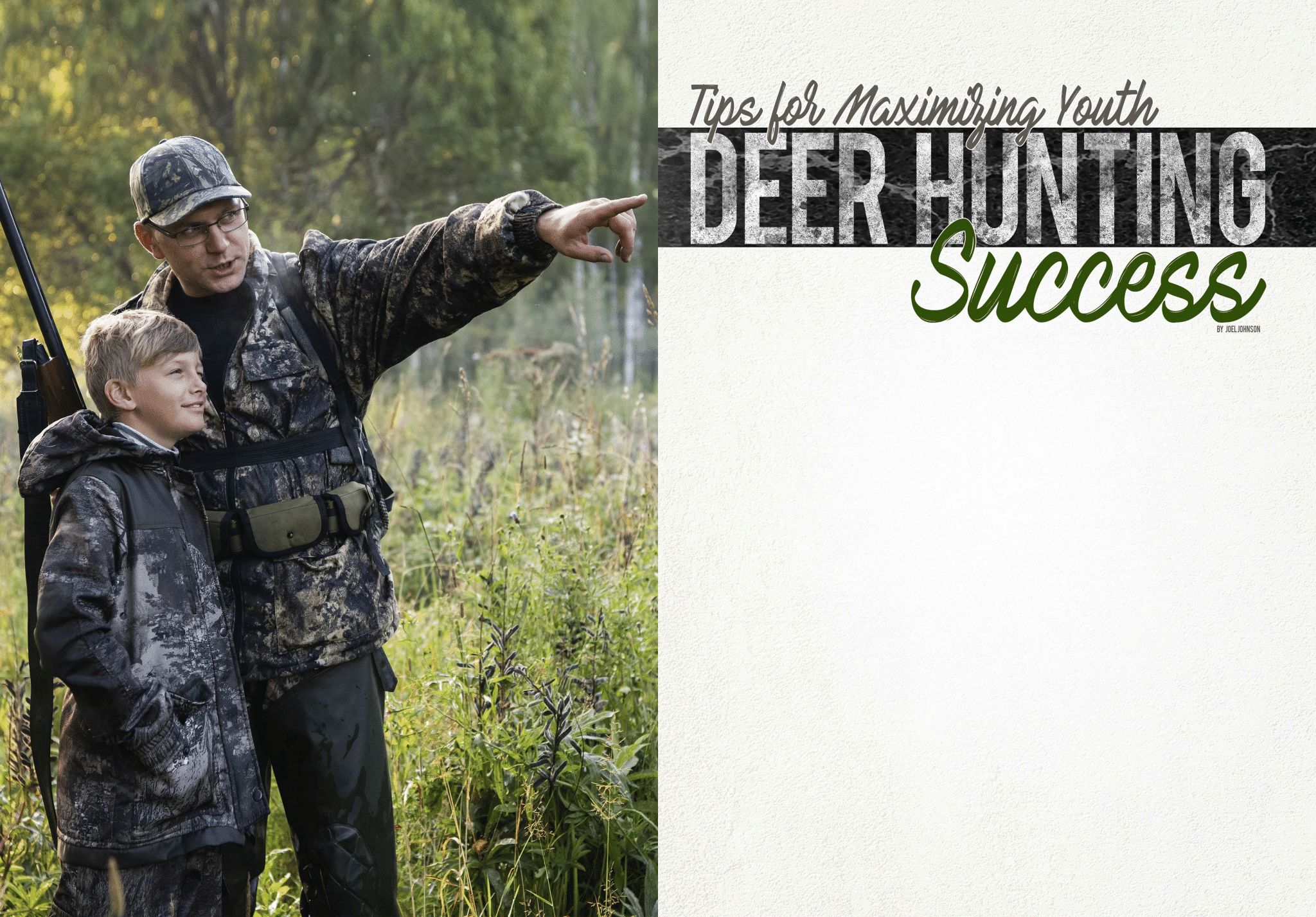 Tips for Maximizing Youth Deer Hunting Success