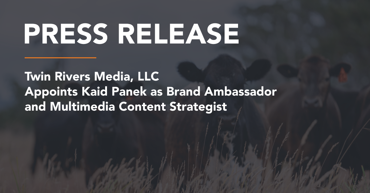 Twin Rivers Media Appoints Kaid Panek as Brand Ambassador and Multimedia Content Strategists