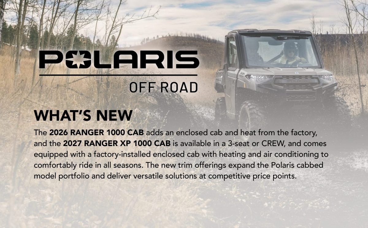 Polaris Ranger Cab Models 2026